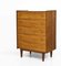 Mid-Century Younger Walnut Chest of Five Drawers from A. Younger Ltd. 1