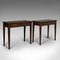 Antique Hall Tables, 1910, Set of 2, Image 2