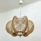 Scandinavia Wood Ceiling Lamp, 1960s, Image 2