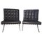 Barcelona Chairs by Ludwig Mies van der Rohe for Knoll International, Set of 2, Image 1