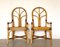 Bamboo & Leather Armchairs, 1970s, Set of 2, Image 2