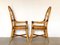 Bamboo & Leather Armchairs, 1970s, Set of 2, Image 3