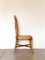 Bamboo & Leather Dining Chairs, 1970s, Set of 3, Image 5