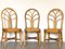 Bamboo & Leather Dining Chairs, 1970s, Set of 3, Image 2