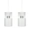 Mid-Century Hydra 2 Ceiling Lamps by Johannes Hammerborg for Fog & Mørup, Set of 2 1