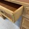 Rattan Desk with Brass Handles by Vivai del Sud 4