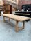 Large Oak Farmhouse Table and Bench, Set of 2 8