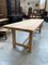Large Oak Farmhouse Table and Bench, Set of 2 4