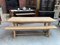 Large Oak Farmhouse Table and Bench, Set of 2 2