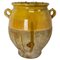 19th Century French Terracotta Confit Pot Yellow Glaze, Image 1