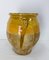 19th Century French Terracotta Confit Pot Yellow Glaze, Image 5