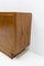 Art Deco French Walnut and Brass Buffet Credenza Two Doors Cabinet, 1930s, Image 4