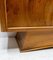 Art Deco French Walnut and Brass Buffet Credenza Two Doors Cabinet, 1930s 8