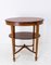 French Walnut Oval Side or End Table 1880s, Image 2