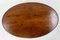 French Walnut Oval Side or End Table 1880s 9