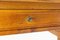 Mid-Century French Oak Desk Five Drawers, Image 9