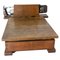 Vintage French Trade Scale Wood and Metal, 1940s, Image 1