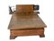 Vintage French Trade Scale Wood and Metal, 1940s, Image 6