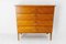 Mid-Century French Oak Veneer Commode Chest of Drawers, 1950s, Image 2