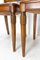 Art Deco French Walnut and Skai Dining Chairs, 1930s, Set of 6 9