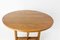French Oak Round Tilt-Top Dining Table, 1970s 4