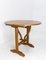 French Oak Round Tilt-Top Dining Table, 1970s 3