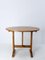 French Oak Round Tilt-Top Dining Table, 1970s 2