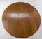 French Oak Round Tilt-Top Dining Table, 1970s 5