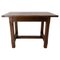 Mid-Century French Small Oak Dining or Side Table, Image 1