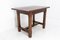 Mid-Century French Small Oak Dining or Side Table 3