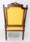 19th Century French Walnut Fauteuil Armchair, Image 6