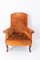 Antique French Armchair Fauteuil Upholstery and Walnut 2
