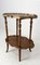 French Art Deco Poplar and Brass Serving or Side Table, 1930s 2