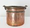 19th Century French Planter Copper Jardinière with Handle 4