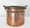 19th Century French Planter Copper Jardinière with Handle, Image 4