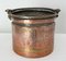 19th Century French Planter Copper Jardinière with Handle 2