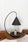Mid-Century French Yoke Elm Sconces with Iron Double Lamps, Set of 2, Image 6