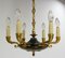 Mid-Century French Empire Revival Chandelier, Image 3