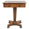 Victorian English Sellette Side Table, 1800s, Image 1