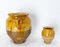 French Glazed Terracotta Confit Pots, 1800s, Set of 2 3