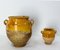 French Glazed Terracotta Confit Pots, 1800s, Set of 2 2