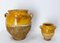 French Glazed Terracotta Confit Pots, 1800s, Set of 2 4