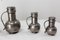 Series of Tin Pitchers, France, 1700s, Set of 5 6