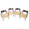 Catalog H-224 Chairs by Jindřich Halabala, Czechoslovakia, 1930s, Set of 4 1