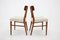 Chaises de Salon en Teck, Danemark, 1960s, Set de 4 4