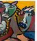 Peter Robert Keil, Rolling Stones, Three Heads, 1985, Acrylic on Canvas, Image 4