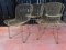 DLG Style Wire Chairs, Set of 4, Image 1