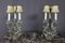 Antique Bronze Candleholders, Set of 2, Image 3