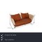 Cream Imitation Leather DS 102 3-Seat Sofa from de Sede 2