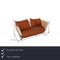 Cremefarbenes DS 102 3-Sitzer Sofa aus Kunstleder von De Sede 2